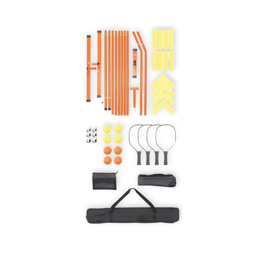 pickleball net set – portable tournament ready on the go kit pickleball net set – portable tournament ready on the go kit