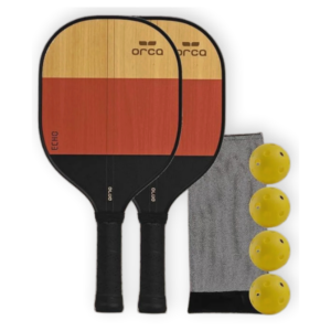How to Play Pickleball for Beginners orca echo deluxe combo pickleball set – 2 paddles, 4 balls and storage bag